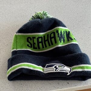 Seahawks Beanie with fleece lining